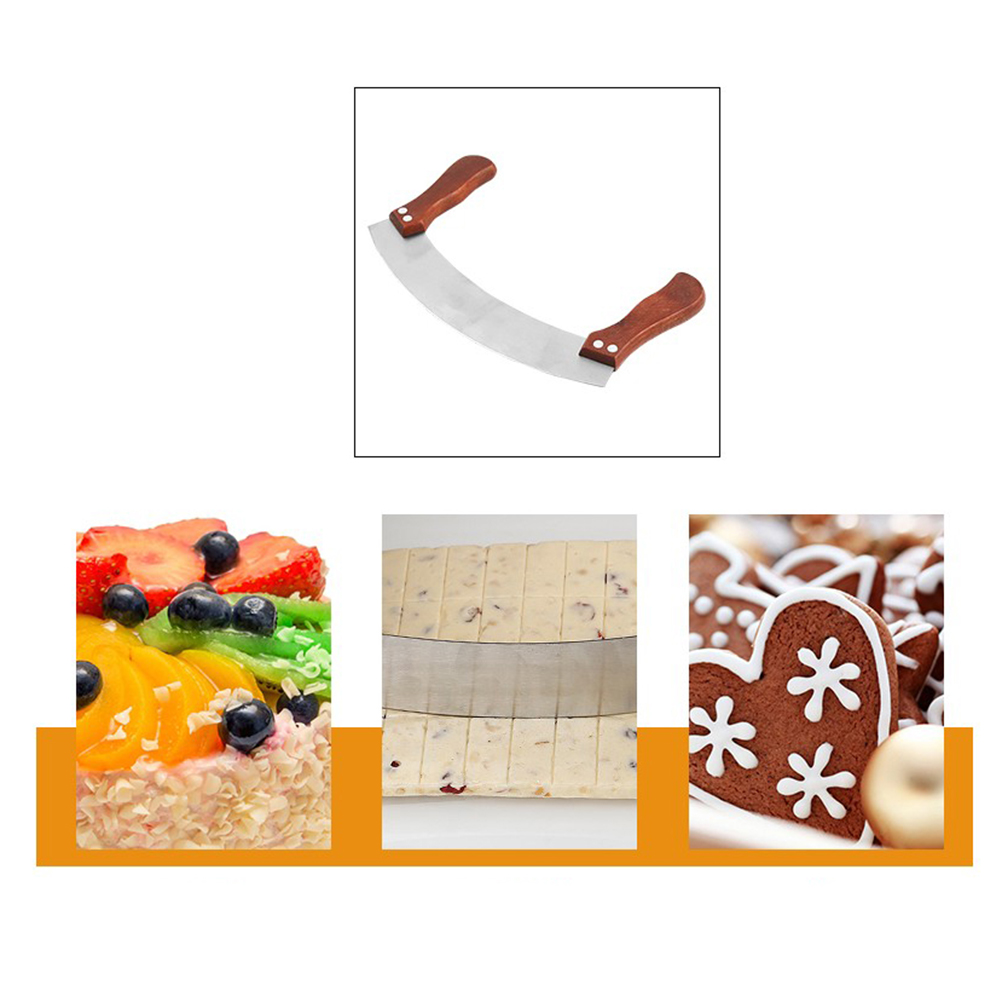 1pc Double Handle Nougat Cutte - Kitchen Appliances Brand review and price