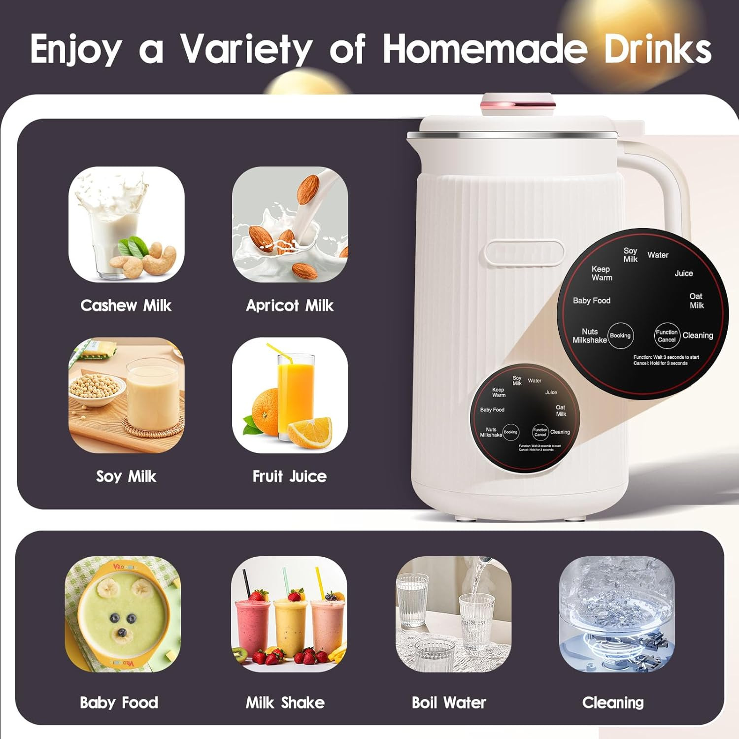 Mini Soybean Milk Maker No Fil - Kitchen Appliances Lowes review and price