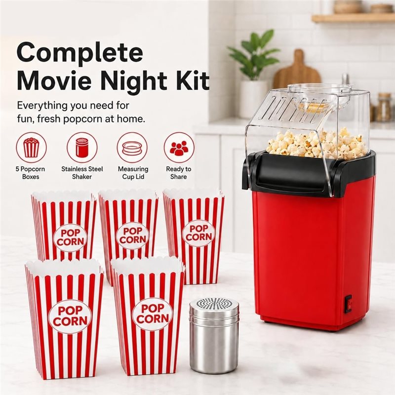 A74X-Hot Air Popcorn Maker Wit - Air Popcorn Maker review and price