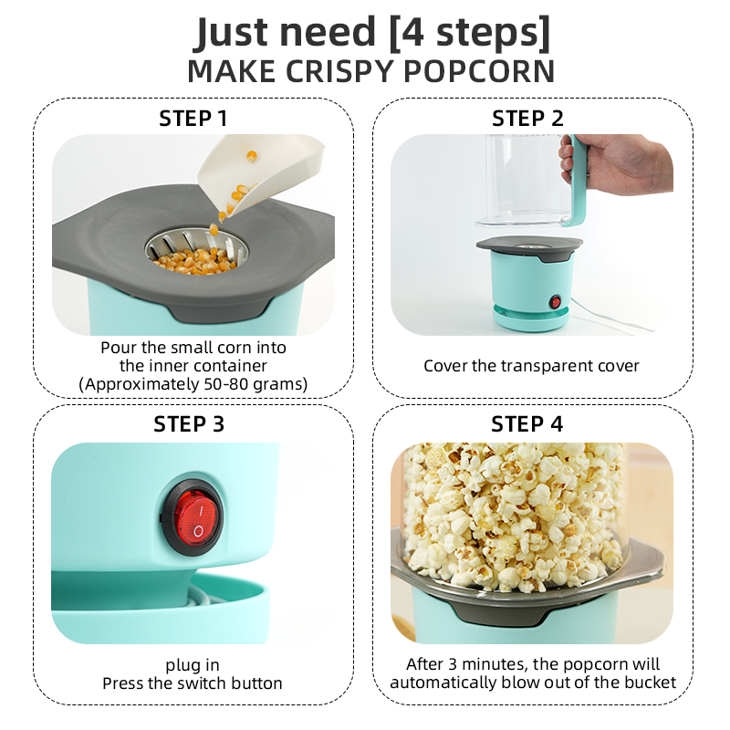 Popcorn Machine Household Heal - Air Popcorn Maker review and price