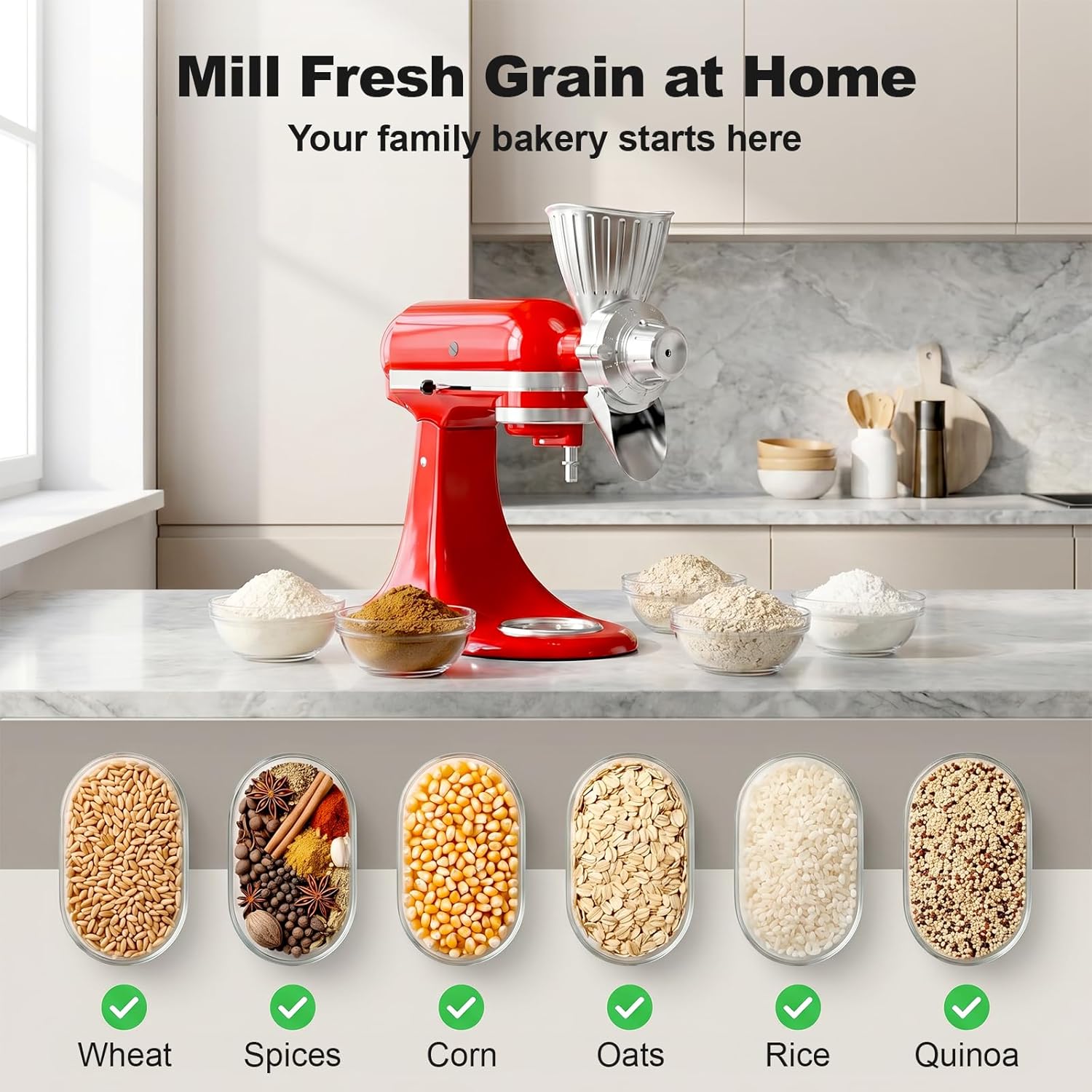 For KitchenAid All Metal Grain - Kitchen Appliances Lowes review and price