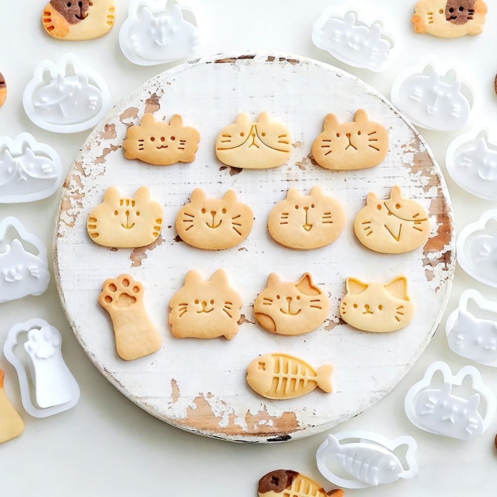 Cute Kitten DIY Stamp Cookie C - Kitchen Appliances Brand review and price