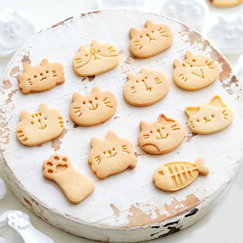 Cute Kitten DIY Stamp Cookie C - Kitchen Appliances Brand review and price