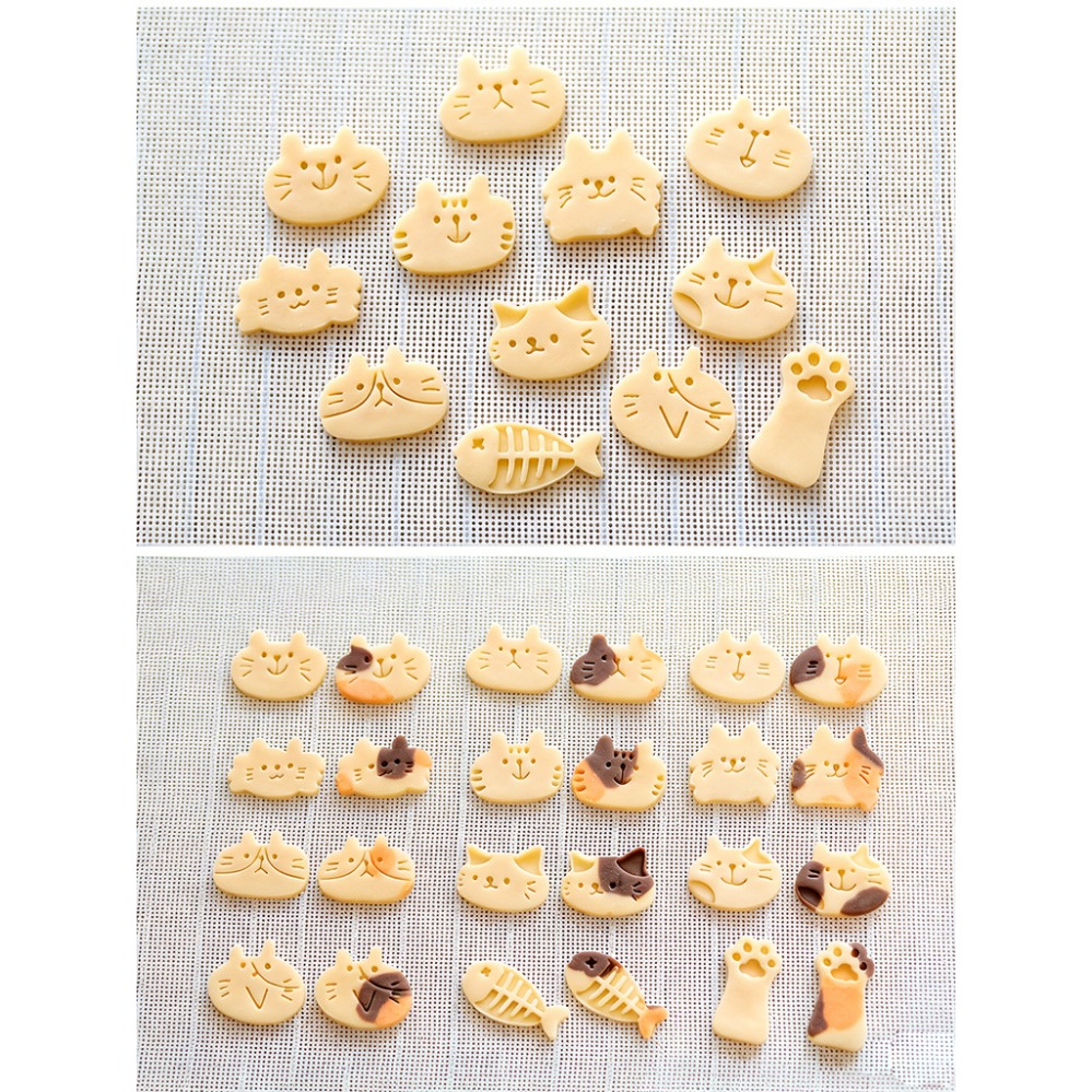 Cute Kitten DIY Stamp Cookie C - Kitchen Appliances Brand review and price