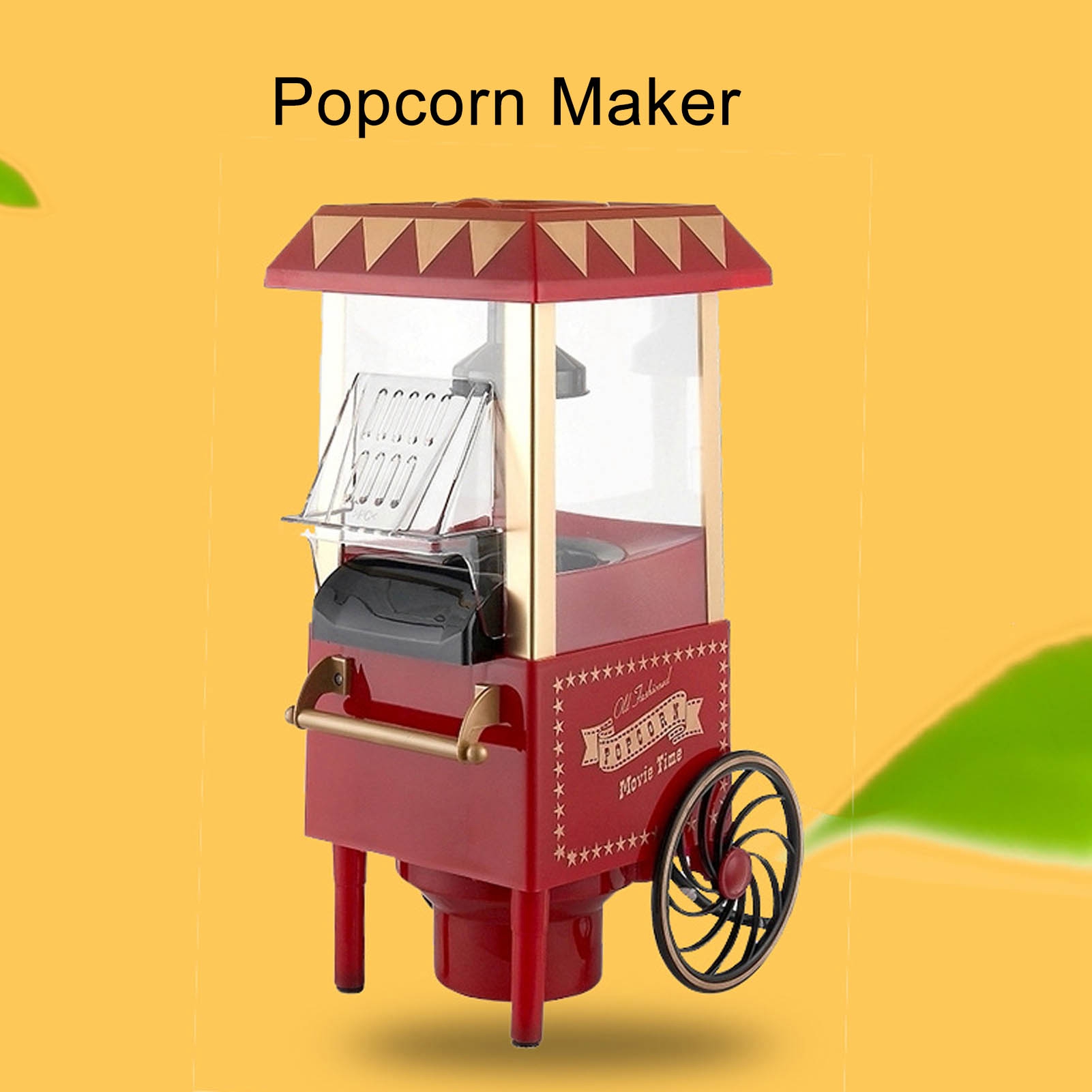 Automatic Popcorn Popper Popco - Air Popcorn Maker review and price