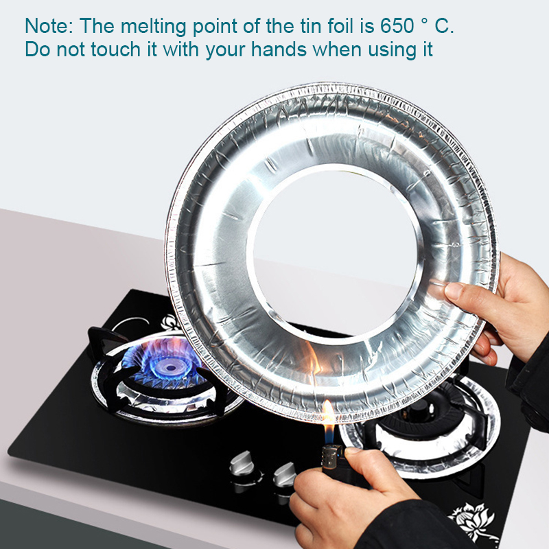 10Pcs/set Thickened Aluminum F - Kitchen Appliances Gas Stove review and price